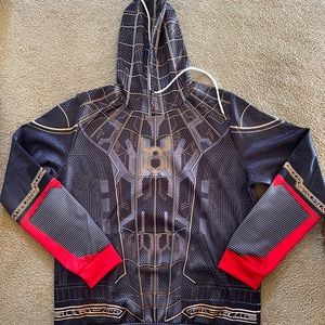 Miles Morales Spiderman Adult L Sweatshirt Hoodie